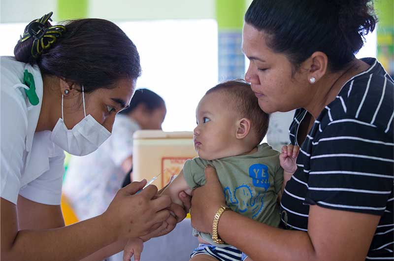 Measle in Samoa